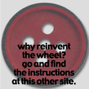 reinvent the wheel